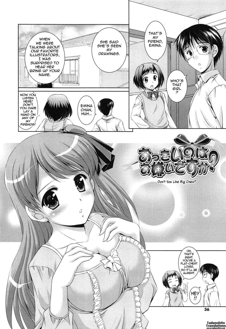 Hentai Manga Comic-Younger Girls Celebration-Chapter 4 - Don't You Like Big Ones?-2
